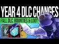 Destiny 2 | FALL DLC CHANGES! Content in YEAR 4! Bounty NERF, Annual Activities, New Engram, Story!