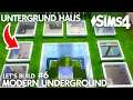 Die Sims 4 Untergrund Haus bauen | Modern Underground #6 mit Community Projekt Raum (deutsch)