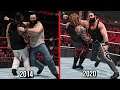 Evolution Of Discus Clothesline in WWE Games!