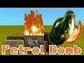 How to Craft a Petrol Bomb in Minecraft using Command Block Tricks