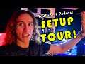 My Studio Setup Tour! - How I Record YouTube Videos and Podcasts
