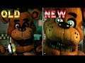 Old VS. NEW Animatronics in One Night at Freddy's Remastered