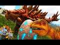 Por Culpa da Mãe, Esse Bebê e Ovo de Giganotossauro Ficaram ORFÃOS! Anquilossauro - Ark Dinossauros