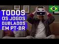 Ranking com TODOS OS JOGOS do Playstation VR DUBLADOS em português