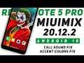 Redmi Note 5 Pro - MIUIMiX 20.12.2 Android 10 - Call Sound Fix, Accent Colors Fix, New Cleaner Ui