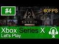 Skyrim Anniversary Xbox Series X Gameplay (Let's Play #4) - 60fps