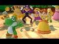 Super Mario Party Minigames #13 Yoshi vs Daisy vs Bowser jnr vs Rosalina