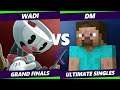 S@X 392 Online GRAND FINALS - WaDi (Gunner, Mewtwo, ROB) Vs. DM (Pikachu, Steve) Smash Ultimate SSBU