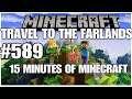 #589 Travel to the farlands, 15 minutes of Minecraft, Playstation 5, gameplay, playthrough