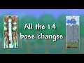 All the 1.4 boss changes - Terraria