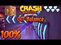 Crash Bandicoot 4 - Off-Balance 100% WALKTHROUGH! ALL CRATES, Hidden Gem Location (All Gems!)