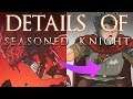 Details Of DORK SOULS 3 "Seasoned Knight"