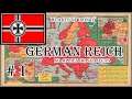 Hearts of Iron IV - BftB: German Reich - No allies/subjects #1