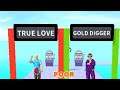 true love or gold diger gameplay walkthrough gameplay all levels clear run rich