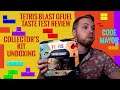 TETRIS BLAST GFUEL COLLECTOR'S KIT UNBOXING AND TASTE TEST REVIEW! Taste the rainbow! #Tetris #GFUEL