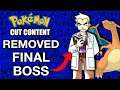 The Removed Professor Oak Battle in Pokemon Red & Blue | Pokemon Cut Content