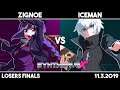 zignoe (Eltnum) vs Iceman (Chaos) | UNIST Losers Finals | Synthwave X #8
