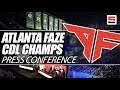 Atlanta FaZe primed for the Call of Duty League Championship - FULL PRESS CONFERENCE