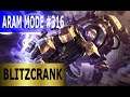 Blitzcrank - Aram Mode #316 - Full League of Legends Gameplay [Deutsch/German] Let's Play Lol