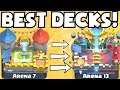 Clash Royale BEST ARENA 7 - ARENA 13 DECKS UNDEFEATED | BEST DECK ATTACK STRATEGY TIPS F2P PLAYERS
