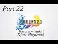 FINAL FANTASY X HD Remaster - Part 22 - It was a mistake, Djose Highroad