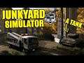 I found a tank in Junkyard Simulator part 1