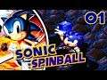 ¡La base Pinball del huevo bigotudo! | Sonic the Hedgehog Spinball 01