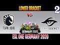 Liquid vs Secret  Game 2 | Bo3 | Lower Bracket ESL ONE Germany 2020 | DOTA 2 LIVE
