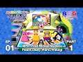 Mario Party 24 Hours Tournament EP 01 - MP4 Toad Midway Madness - Peach,Daisy,Wario,Waluigi P1