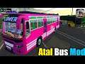 [Only 30 MB Mod 😱]Atal Coach Bus Mod For Bussid | Bus Simulator Indonesia | Android Gameplay