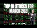 Top 10 Stocks March 2021