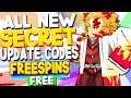 ALL NEW *SECRET* UPDATE CODES in SLAYERS UNLEASHED CODES! (Slayers Unleashed Codes) ROBLOX