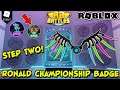 [EVENT] HOW TO GET THE "RONALD RB BATTLES CHAMPIONSHIP BADGE" (Roblox) - Winner's Wings