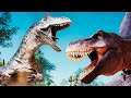 Grande Alossauro! Como Irritar dois Tiranossauros Rex?! Ilha Jurássica | The Beasts of 9500 | PT/BR