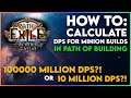 How to Calculate Minion DPS in Path of Building - The Community Standard