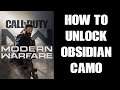 How To Earn & Unlock The New Obsidian Weapon Camo In COD Modern Warfare