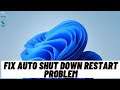How to Fix Auto Shut Down Restart Problem In Windows