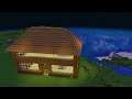 Minecraft เอาชีวิตรอด - EP.4 - สร้างบ้านไม้ติดทะเล