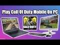 Play Call Of Duty Mobile On PC! Laptop Desktop Mac KeyBoard Or Controller!