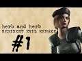 Resident Evil REMake Let's Play #1 | Herb and Herb
