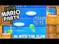 Super Mario Party Minigames Gameplay #47 - Go with the Flow [Nintendo Switch]