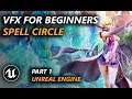 VFX Materials for beginners: Creating a Spell Circle - Part 01