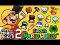 What if Super Mario Maker 2 Had Additional Power-Ups? (Mario World Theme) [SMW Mods!]