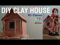 DIY Clay House Marionette Puppet
