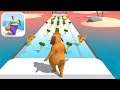 Fat 2 Fit All Levels Mobile Walkthrough Gameplay iOS,Android Body Run 3D Game Runner 28, 29