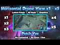 Horizontal Drone View x1 - x5 | Patch Yve | All Maps / Graphics | Mobile Legends Bang Bang
