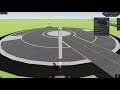 Hovering Rocket does laps around launchpad