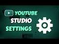 How to find & access Youtube Studio Settings (Mobile & PC | 2020)
