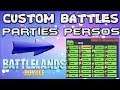LIVE Battlelands Royale CUSTOM Battles | Battlelands Parties Persos en LIVE