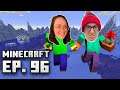 Minecraft BLIND Let's Play [Ep. 96] -- Ryan and Meg's First Time Playing Minecraft Survival!